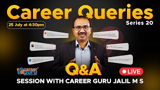 Career Queries 20 Career Doubts [upl. by Retnuh4]