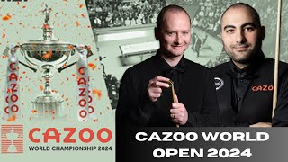 LIVE Hossein Vafaei vs Graeme Dott Cazoo World Open Championship 2024 Snooker Today Score update [upl. by Rey270]