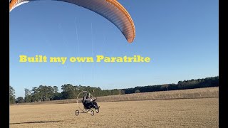 The 148 homemade paramotor trike [upl. by Yvel]