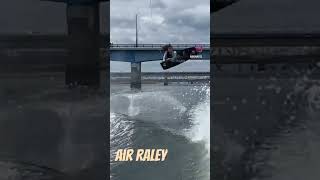 【 Air Raley 】WakeBoard Trick short wakeboard マリンスポーツ ウェイクボード レイリー [upl. by Johanan]