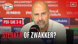 Heeft PSV een sterkere of zwakkere selectie dan vorig jaar Peter Bosz geeft antwoord [upl. by Ethbin]