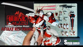 BUILD HIRM ASTRAY RED FRAME  MJH MODEL  SPEED BUILD  ASRM [upl. by Ijan]