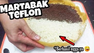 RESEP MARTABAK TEFLON CRISPY SEDERHANA [upl. by Einnor866]