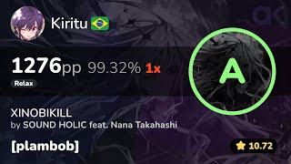 1072⭐ Relax  Kiritu  SOUND HOLIC ft Nana Takahashi  XINOBIKILL plambob RX 9932 1276pp 1❌ [upl. by Ecila]