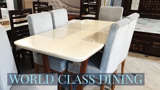 DESIGNER DINING TABLES  FACTORY PRICE  ALL INDIA DELIVERY [upl. by Allehcim]