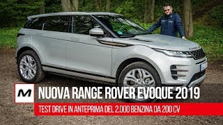 Range Rover Evoque 2019  Test Drive in anteprima della seconda generazione [upl. by Atirehgram398]