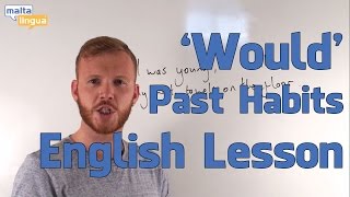 Would Past Habits  English Grammar Lesson Upper Intermediate [upl. by Nollahp]