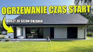 OGRZEWANIE CZAS START Koszt ogrzewania i zużycie za sezon wrzesień 2023  wrzesień 2024 [upl. by Shela163]