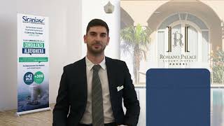 Intervista a Umberto Settembrini  Resp Ufficio Prenotazioni Romano Palace Luxury Hotel [upl. by Yhtorod]