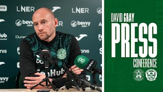 Hibernian vs Motherwell  David Gray’s Press Conference  William Hill Premiership [upl. by Goddard415]