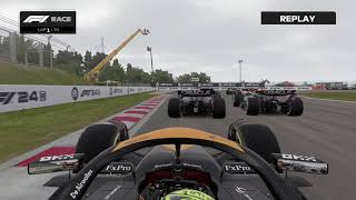 Hungarian Grand Prix F1 24 Highlights [upl. by Rochkind]