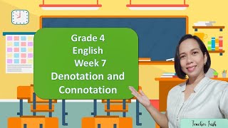 DENOTATIONS amp CONNOTATIONS  English Lesson [upl. by Enyawd]