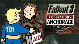 Fallout 3  Operation Anchorage DLC  Walkthrough Part 1  Aiding the Outcasts All Intel [upl. by Maram135]