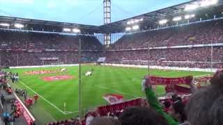 1 FC Köln Aufstieg 2014  Hymne LIVE Gänsehaut  1 FC Köln vs VFL Bochum  21042014 HD [upl. by Whitehouse]