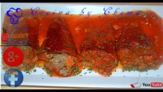 pimientos del piquillo rellenos [upl. by Ilera337]