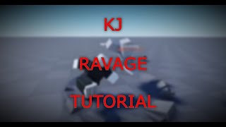 KJ Ravage  Roblox Studio Tutorial [upl. by Lovato]