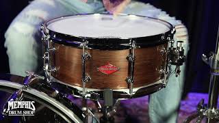 Craviotto 14x55 Private Reserve Peruvian Walnut Snare Drum [upl. by Harod781]