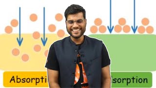 Absorption And Adsorption In Chemistry Class 12 Surface Chemistry By Arvind Arora [upl. by Trammel]