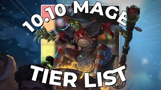 SMITE PATCH 1010 MID LANE MAGE TIER LIST [upl. by Audras]