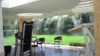 MistCoolingcom  Mist Cooling Systems India  Misting Systems  Outdoor Cooling Solution [upl. by Naanac]