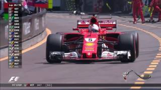 2017 Monaco Grand Prix Race Highlights [upl. by Nicolis]