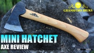 Gransfors Bruks Mini Hatchet Review  OsoGrandeKnives [upl. by Audris568]