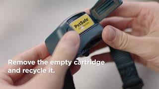 How to Replace the Cartridge in the PetSafe® Spray Collars [upl. by Faria]