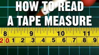 How to read a Tape Measure [upl. by Gresham170]