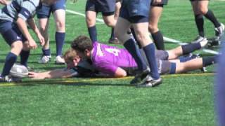 St Michaels College Rugby vs Middlebury [upl. by Enylodnewg]