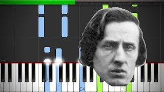 Chopin Fantasie Impromptu Op 66 Piano EASY Cover Midi Man vs Bee Netflix [upl. by Cini827]