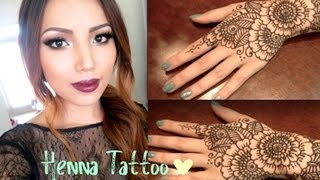 Henna Tattoo Tutorial Tips and Tricks [upl. by Ekusoyr]