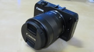 Unboxing Canon EOS M wEFM 1855mm IS STM Lens [upl. by Nnaael]