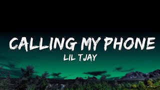 Lil Tjay  Calling My Phone feat 6LACK Lyrics [upl. by Rocca997]