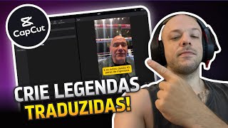 Como criar legendas traduzidas para vídeos com o CapCut [upl. by Nakre663]