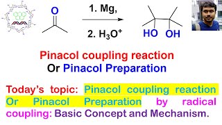 Preparation of pinacol Basic Concept and Mechanism [upl. by Bonney]