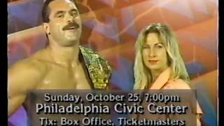 Rick Rude amp Madusa Promo 19921003 [upl. by Dorice579]