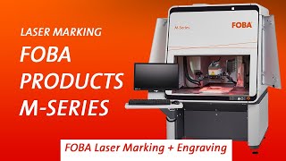 Laser marking machine  FOBA MSeries [upl. by Thorncombe486]