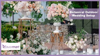 Botanical Wedding Setup  Shop The Look  eFavormartcom [upl. by Germano]