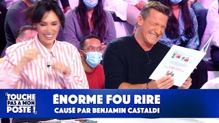 La lecture de Benjamin Castaldi provoque un fou rire [upl. by Nanerb]