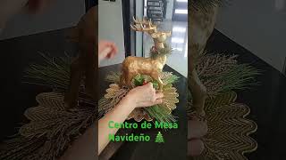 Navidad 🎄 2024 christmas centrodemesa manualidadesnavidad decoration diy [upl. by Audrye498]