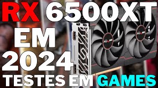 RX 6500 XT  Ryzen 5 5600  Test in 21 Games 2024 [upl. by Lyrem]