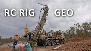 Geologist Job on RC Drill Rig [upl. by Edgardo539]