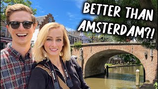 A day in UTRECHT 🇳🇱 15 things to do  our vlog [upl. by Eicrad]