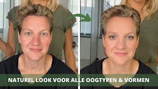 Naturel Look met Minerale Makeup voor alle Oogtypen en Vormen  Mintenz [upl. by Leonor123]