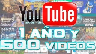 Livestream Celebracion del primer año en Youtube y 500 videos [upl. by Sunil]