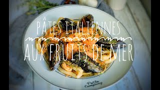 Pâtes italiennes aux fruits de mer pasta allo scoglio [upl. by Viviene]