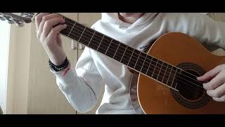 ScriptonitePolozhenieПоложение guitar cover [upl. by Htebzile]