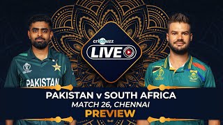 World Cup  Pakistan v South Africa Preview [upl. by Oilla]