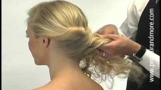 Cómo hacer un elegante peinado paso a paso en poco tiempo Easy Updo [upl. by Eustacia]