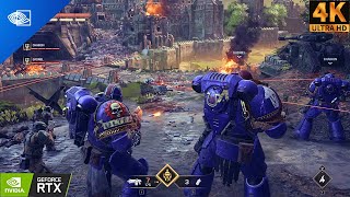 Defend The Alian Army  Warhammer 40K Immersive Graphics Gameplay  4K 60FPS UHD [upl. by Keg]